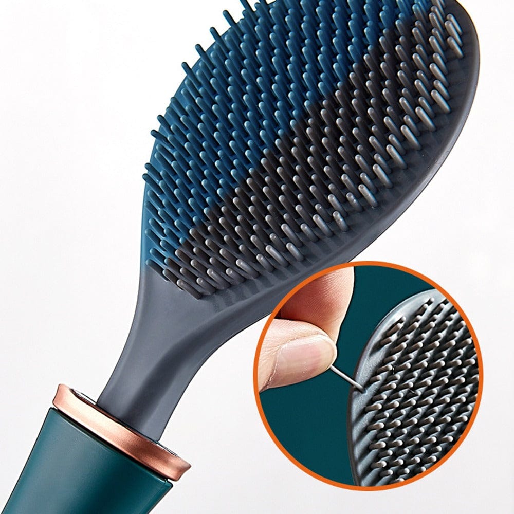 Lisslune | Hygienic Silicone Toilet Brush with Wall Holder and Quick-Drying Design