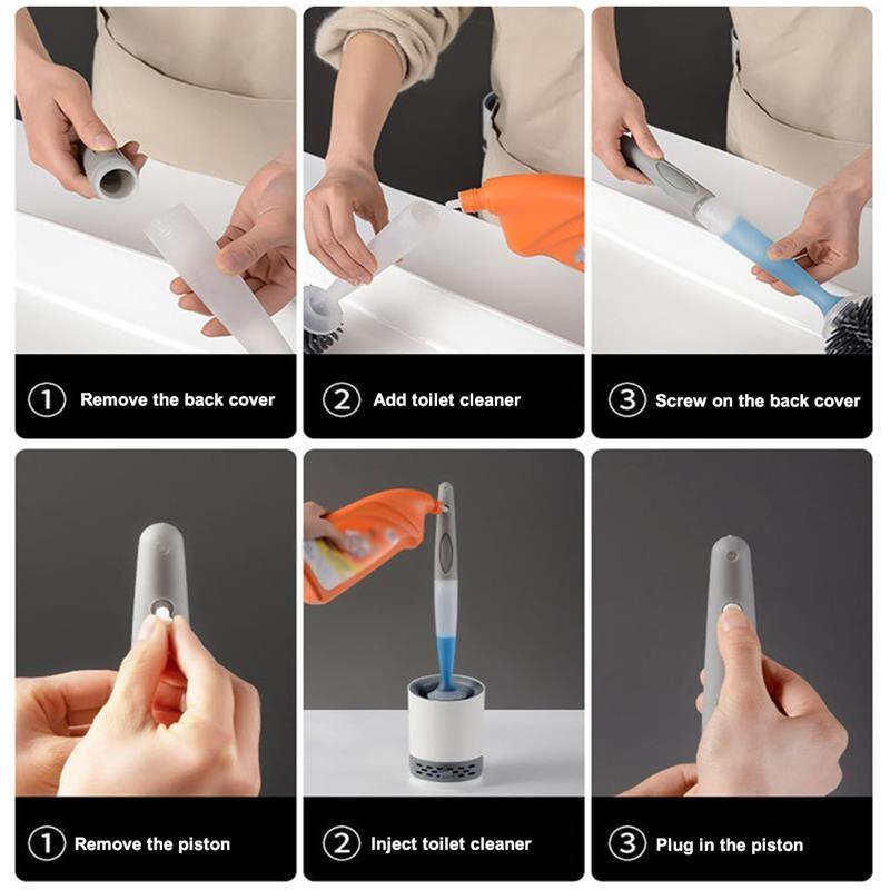 Lisslune | Refillable Toilet Brush