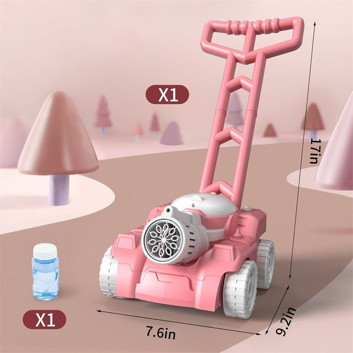 Lisslune | Bubblemow Fun – Bubble Lawn Mower Toy for Outdoor Play and Active Fun