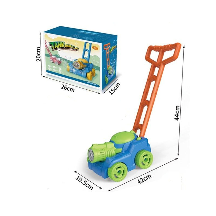 Lisslune | Bubblemower – Bubble lawnmower for imaginative outdoor play