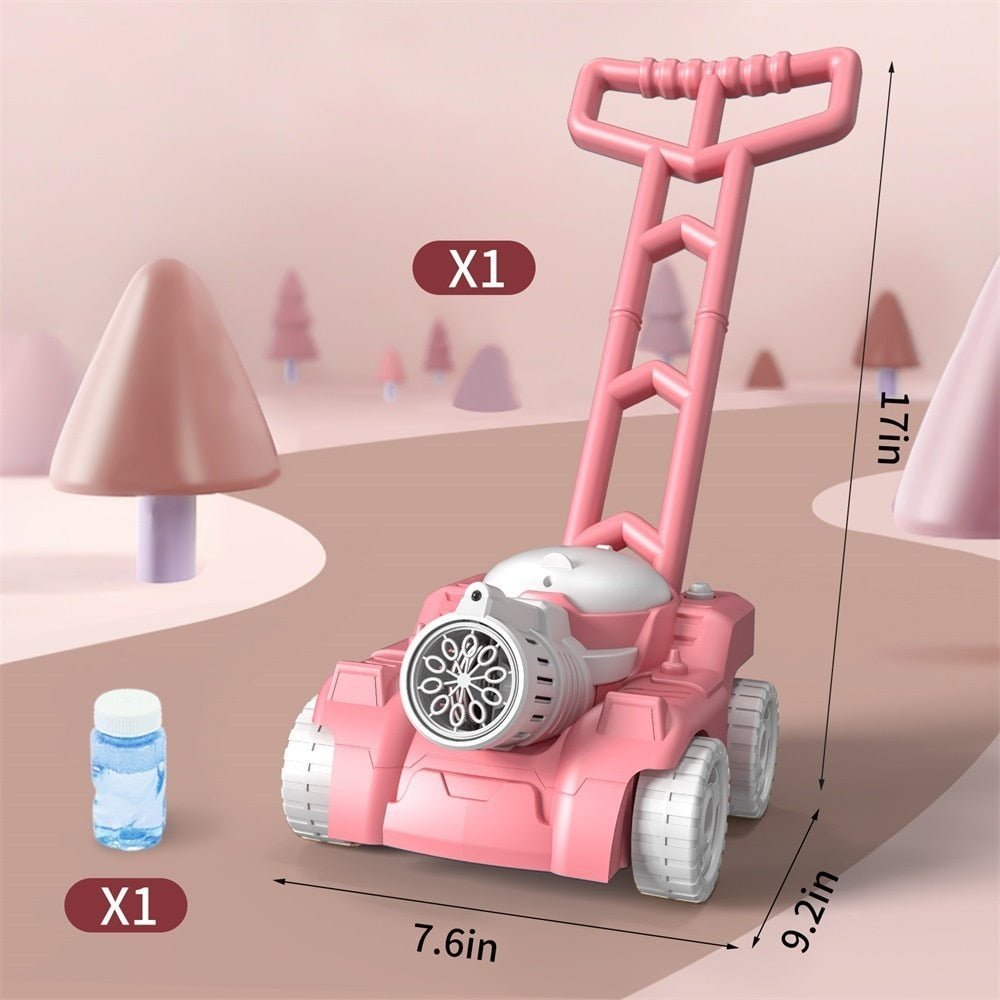 Lisslune | Bubblemower – Bubble lawnmower for imaginative outdoor play
