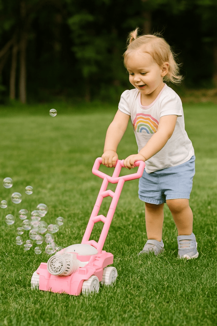 Lisslune | Bubblemower – Bubble lawnmower for imaginative outdoor play