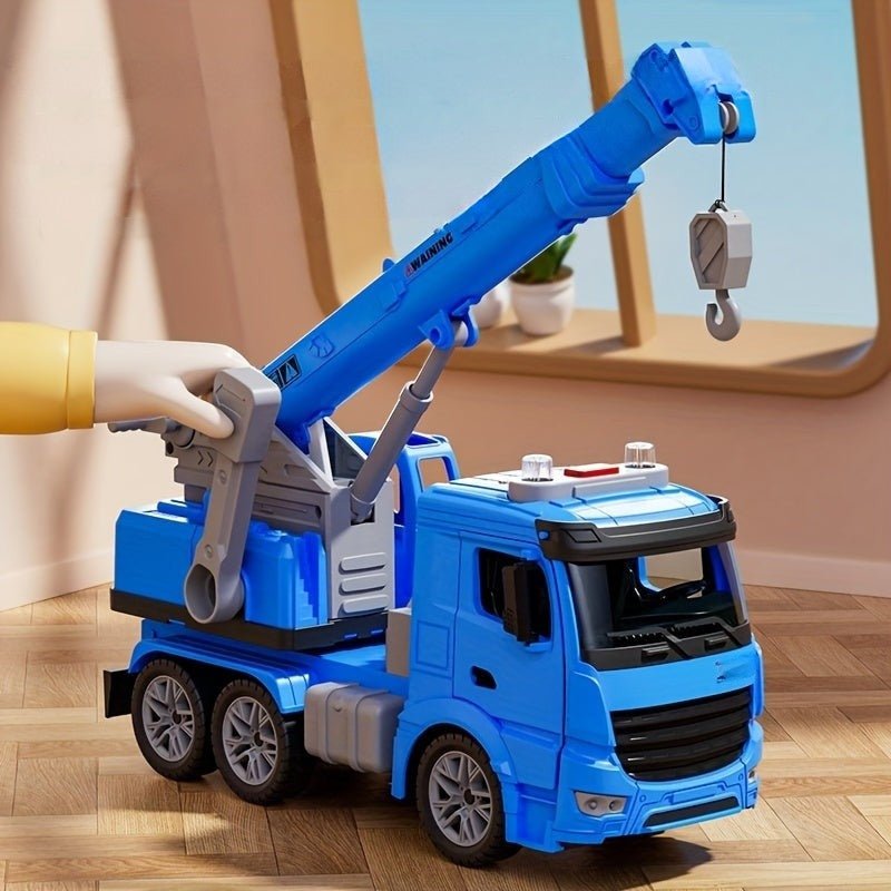Lisslune | CraneMax Junior – Construction Crane Toy with Lights & Sound