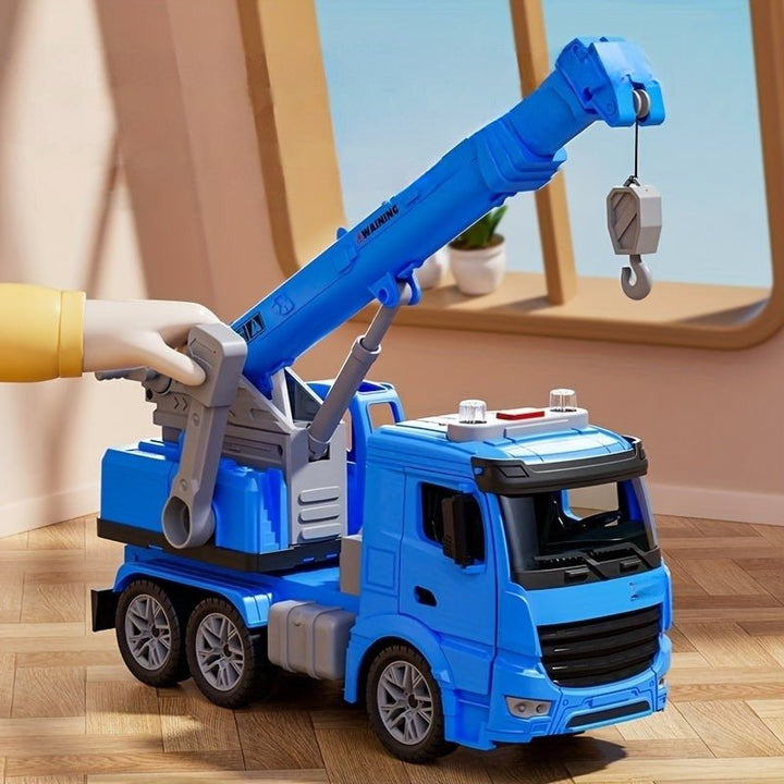 Lisslune | CraneMax Junior – Construction Crane Toy with Lights & Sound