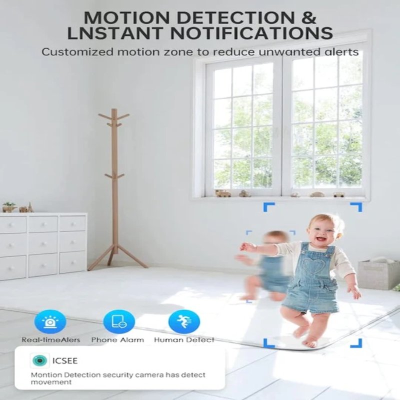 Lisslune | Smart 360° Light Bulb Security Camera with 1080P HD