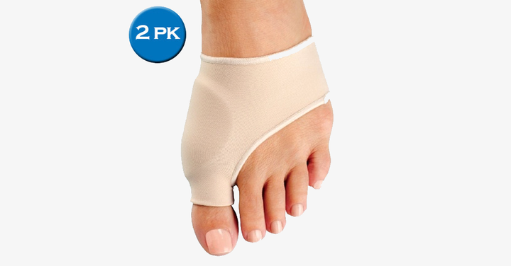Lisslune | 2 Pack: Hallux Valgus Protection and Detox Sleeves with Euro Natural Gel