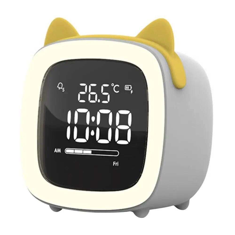 Lisslune | BunnyGlow - LED Alarm Clock – Night Light with Digital Display & Timer