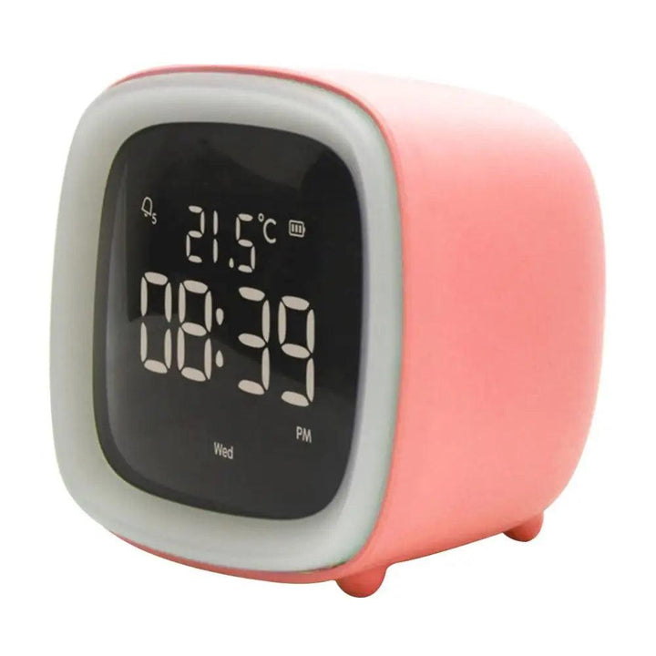 Lisslune | BunnyGlow - LED Alarm Clock – Night Light with Digital Display & Timer