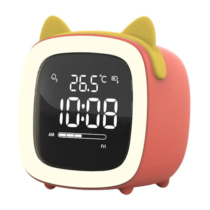 Lisslune | BunnyGlow - LED Alarm Clock – Night Light with Digital Display & Timer
