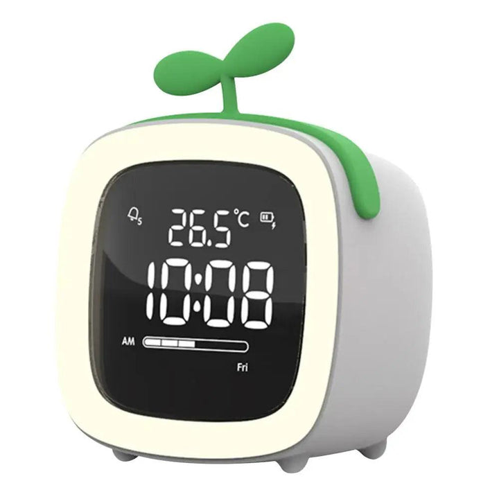Lisslune | BunnyGlow - LED Alarm Clock – Night Light with Digital Display & Timer