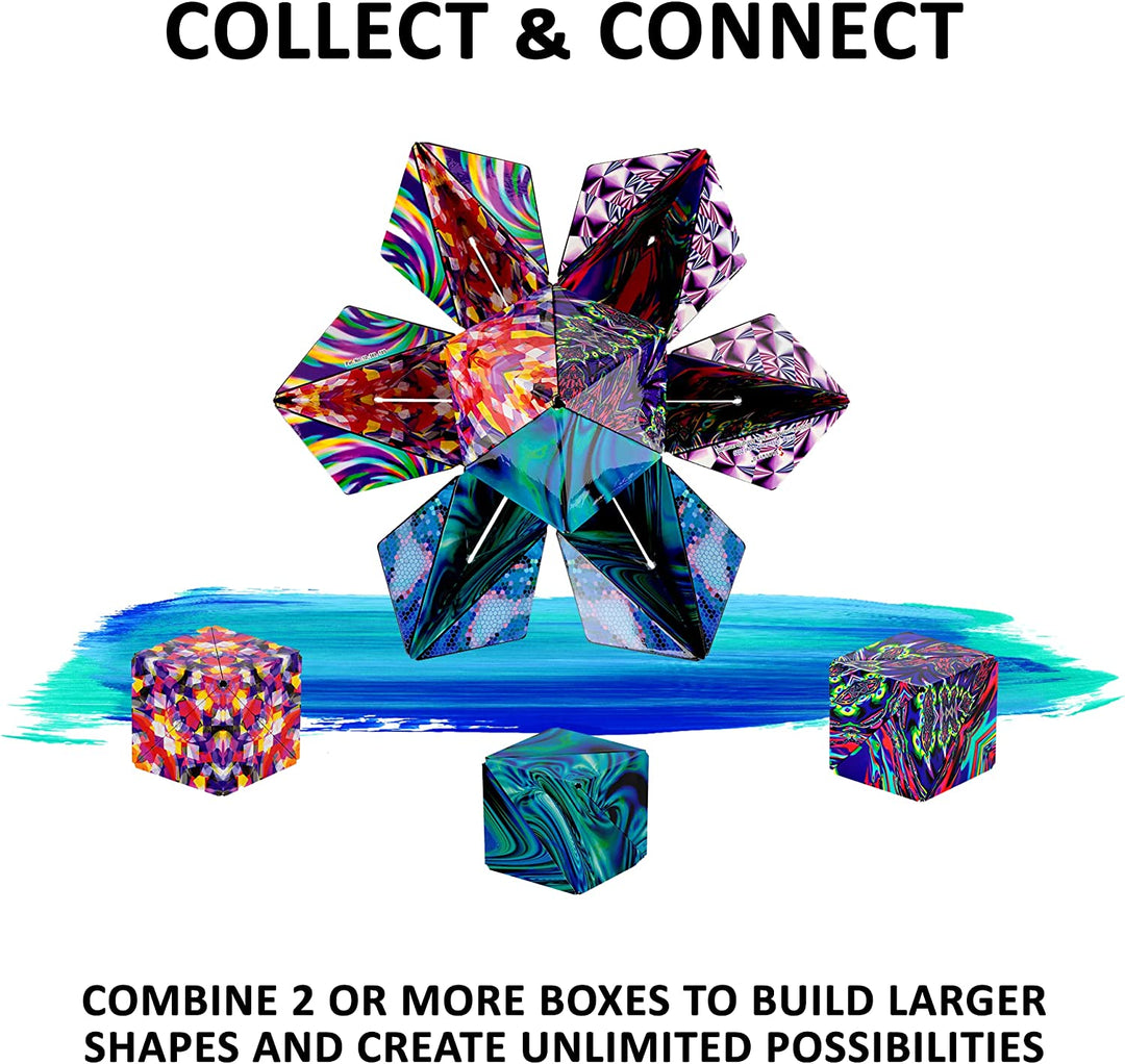Lisslune | FoldFun Shape Cube – Creative 3D Puzzle for Children and Adults