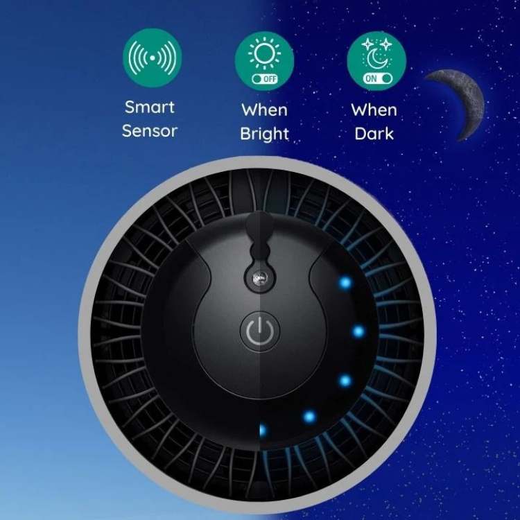 Lisslune | Smart Mosquito Trap | Chemical-Free, Silent Operation & Effective for Indoor Use Up to 300 sq ft