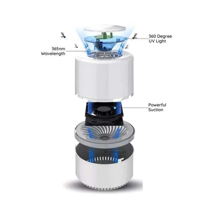 Lisslune | Smart Mosquito Trap | Chemical-Free, Silent Operation & Effective for Indoor Use Up to 300 sq ft