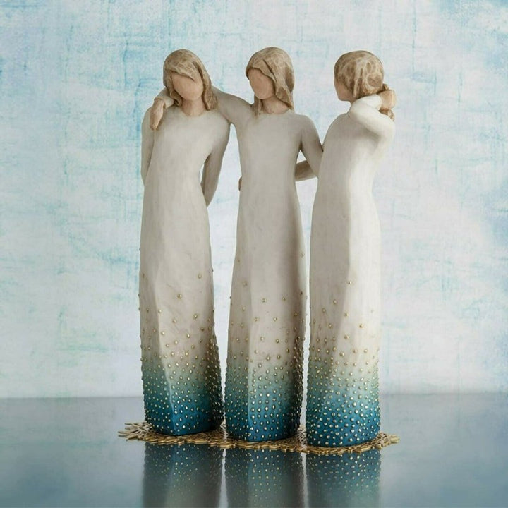 Lisslune | SisterSoul Resin Figure – Heartfelt Sisterhood Ornament