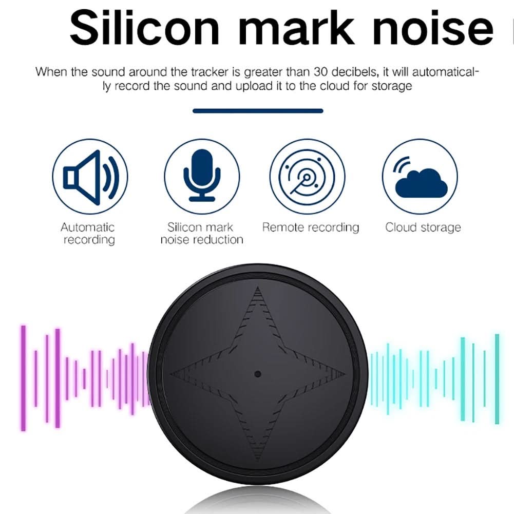 Lisslune | SMART GPS TRACKER – Compact GPS tracker with real-time location & magnet for valuables, pets & vehicles