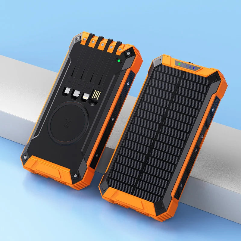 Lisslune | SunCharge - Solar battery with multiple connections