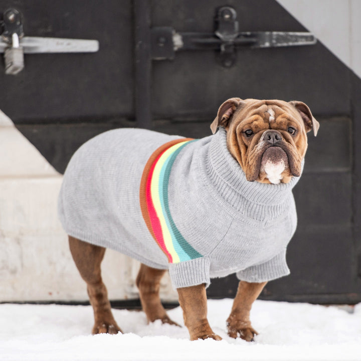 Lisslune | Retro Sweater - Gray Mix
