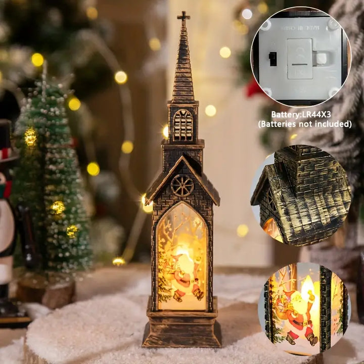 Lisslune | 4 Piece Christmas LED Candle Lights Decorations