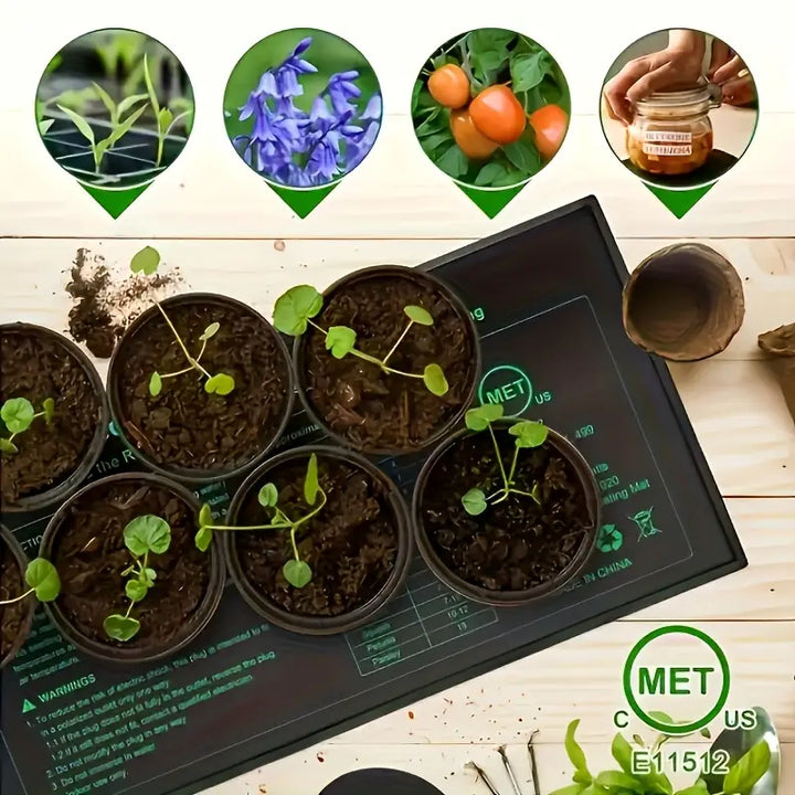 Lisslune | Heating mat for seedlings – Temperature control for faster germination and growth