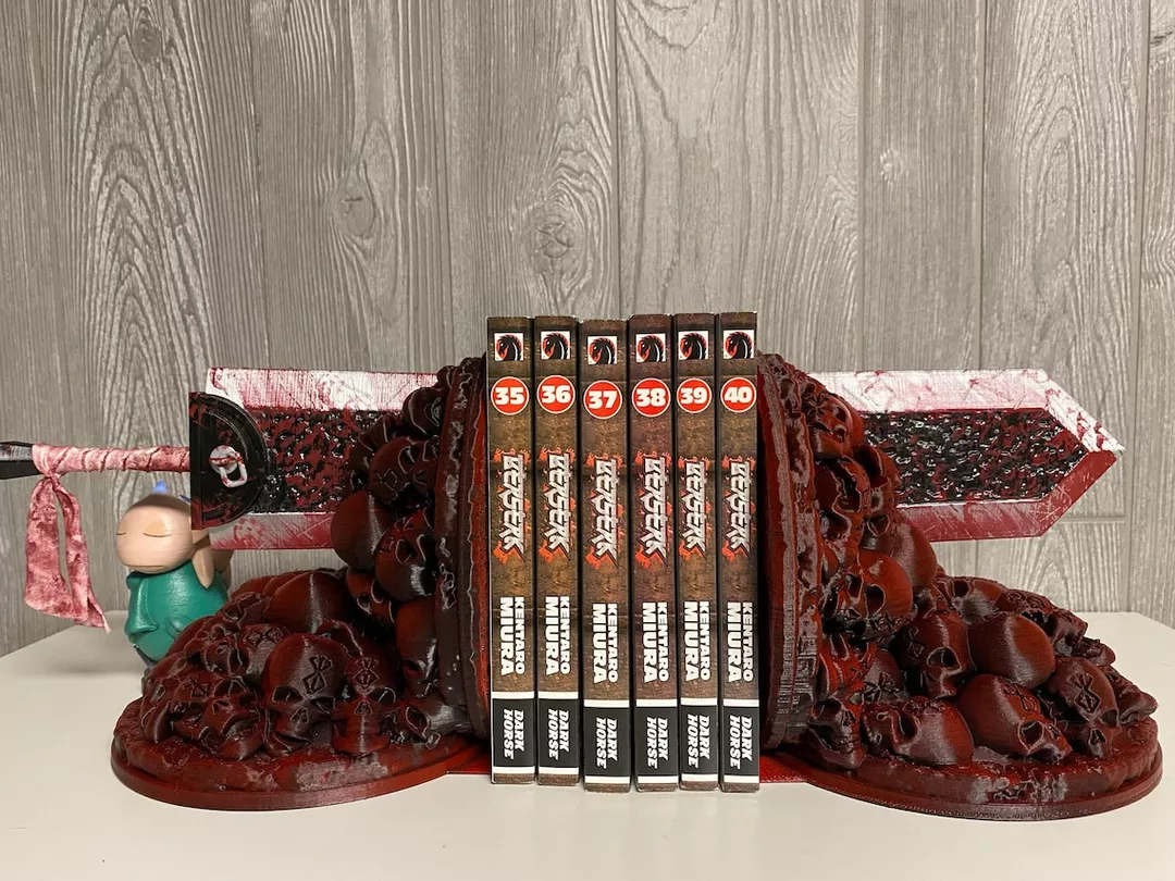 Lisslune | Berserk Bookends - Dragonslayer,Gift for she|him