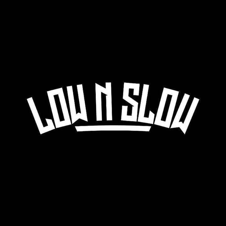 Lisslune | Vinyl Low N Slow Car Sticker - Personalized Waterproof Decal for Vehicle Decoration