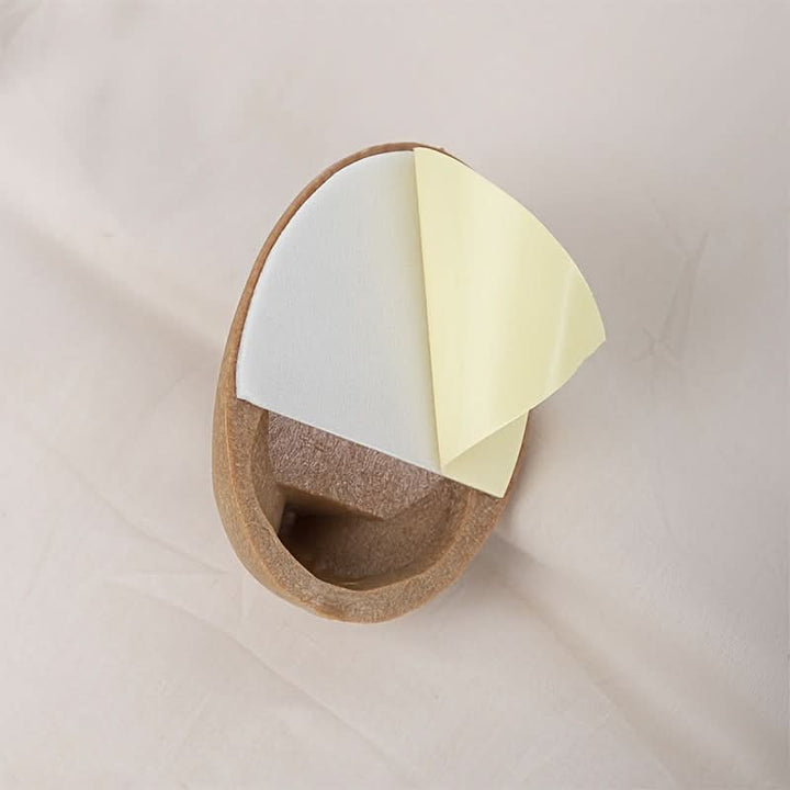 Lisslune | Self-Adhesive Wood-Look Wall Hooks Durable