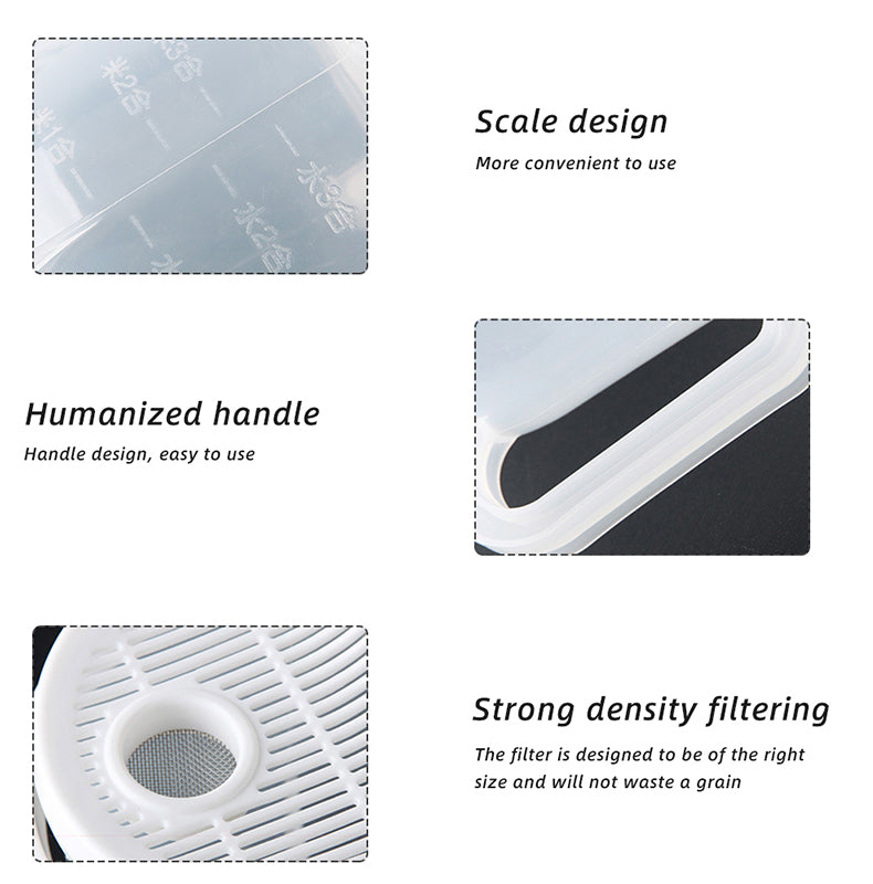 Lisslune | Practical Quick Rice Washer Basket