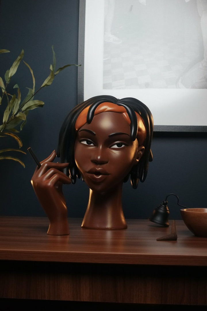 Lisslune | Head Incense Burner Black Woman