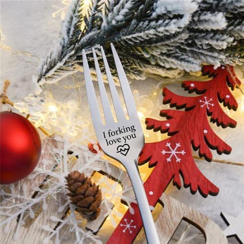 Lisslune | Engraved Fork - Best Funny Gift For Loved One
