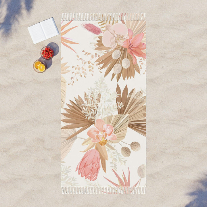 Lisslune | Bohemian Tassel Throw Blanket for Outdoor Adventures