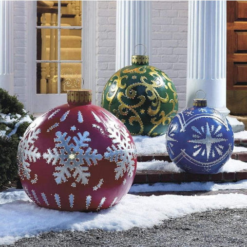 Lisslune | Outdoor Christmas PVC inflatable Decorated Ball