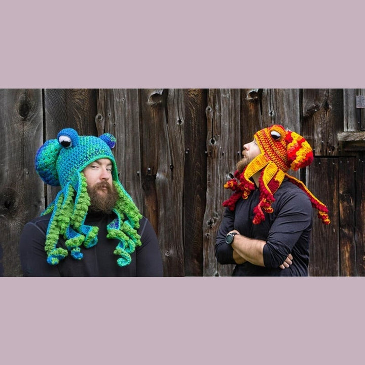 Lisslune | Crochet Octopus Hat —— A very good birthday/Christmas gift
