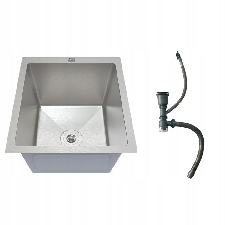 Lisslune | Stainless Steel Sink 37x45 Satin Inox