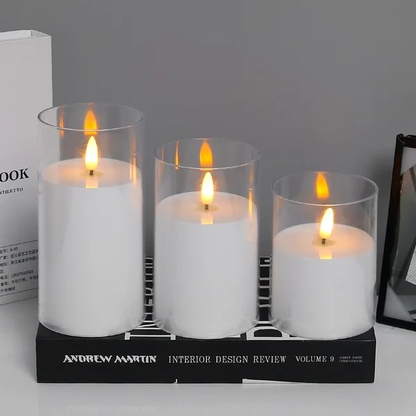 Lisslune | Real Flameless Candles LED Electronic Candle