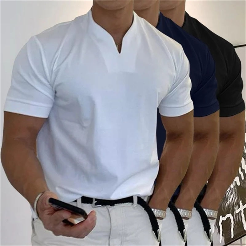 Lisslune | Men's Business Short Sleeve Fitness T-Shirt