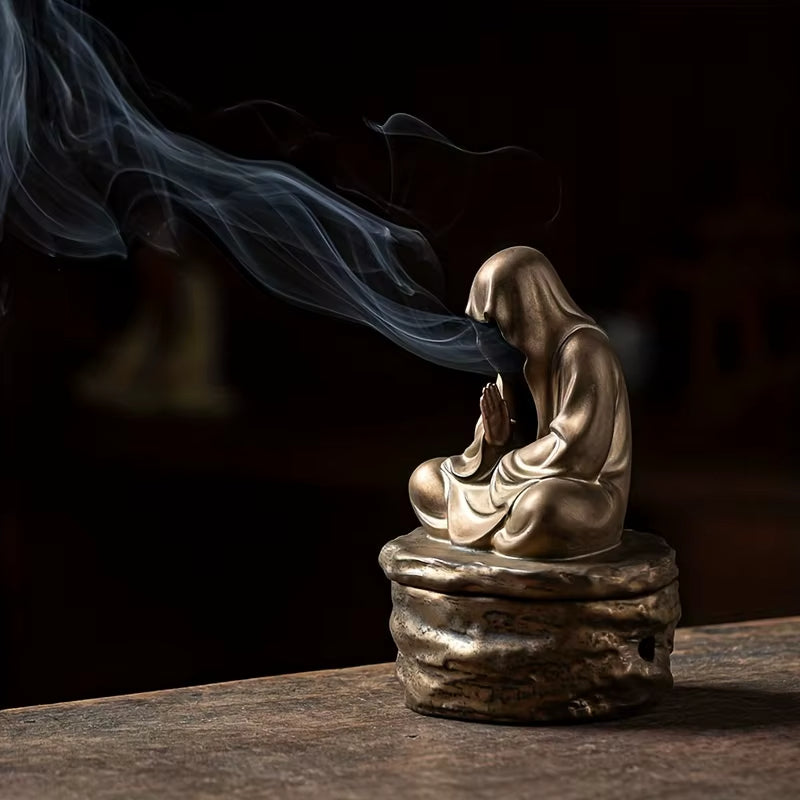 Lisslune | Silent Monk Backflow Ceramic Incense Burner