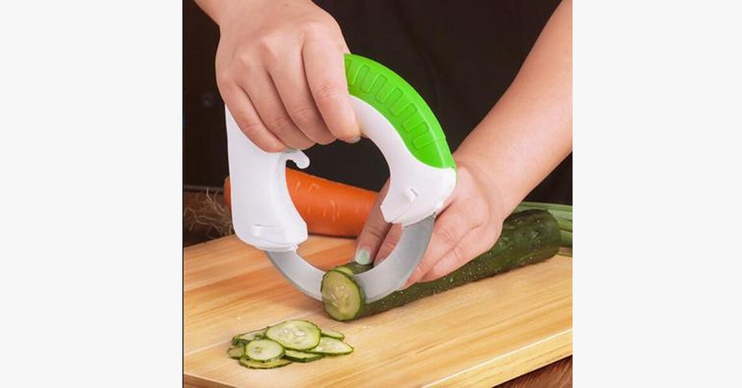 Lisslune | Original Kitchen Rolling Knife – Improve your dishes like a chef!