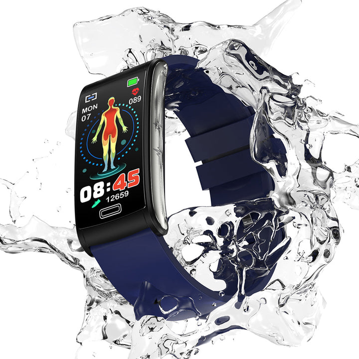 Lisslune | Smart Bracelet 3-Channel EKG Blood Pressure Blood Oxygen Blood Sugar Sleep Detection