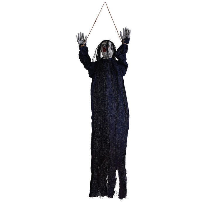 Lisslune | Halloween Hanging Decoration – Creepy Ghost with Blood Stains