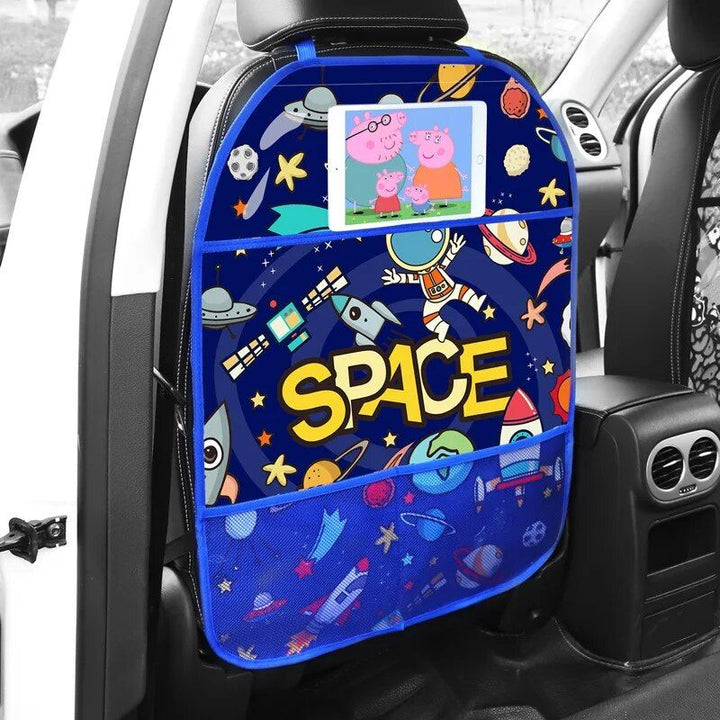 Lisslune | Cartoon Car Seat Back Holder with Storage Organizer