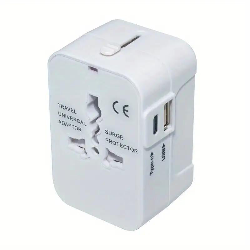 Lisslune | Universal travel adapter with dual USB ports
