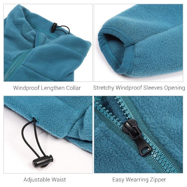 Lisslune | Dick warm fleece dog jacket