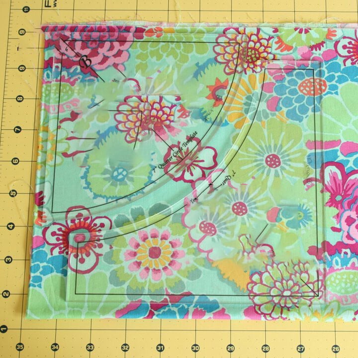 Lisslune | Quick Curve Quilt Template Set