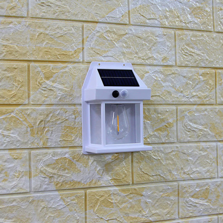 Lisslune | Elegant Outdoor Solar Wall Light with Motion Sensor