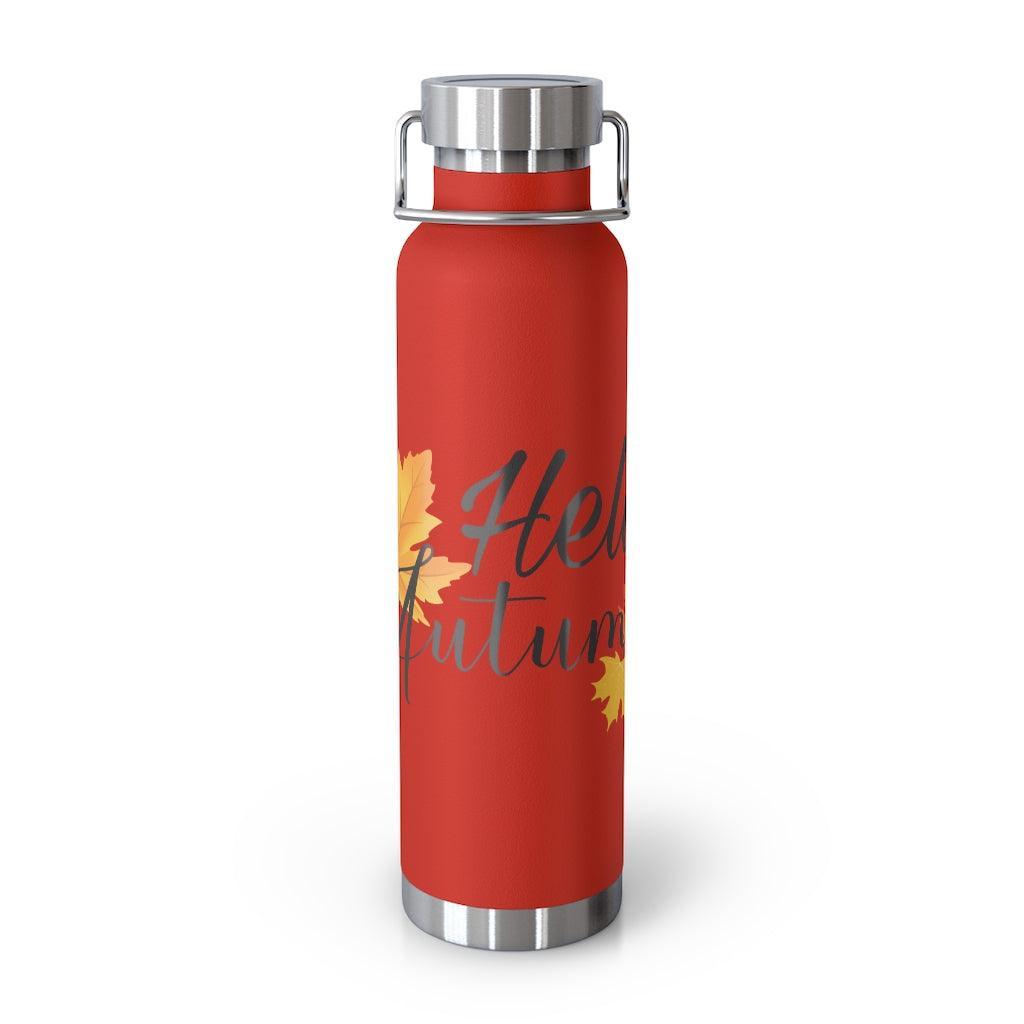 Lisslune | Merry Moments 22 Oz Stainless Steel Insulated Holiday Water Bottle