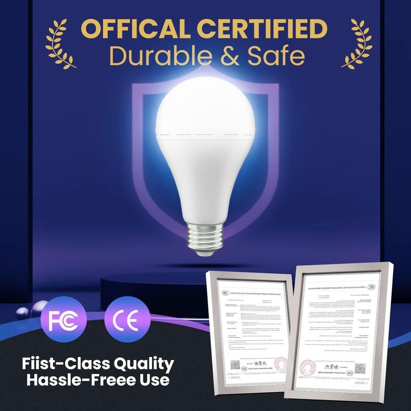 Lisslune | Rechargeable Emergency Light Bulbs