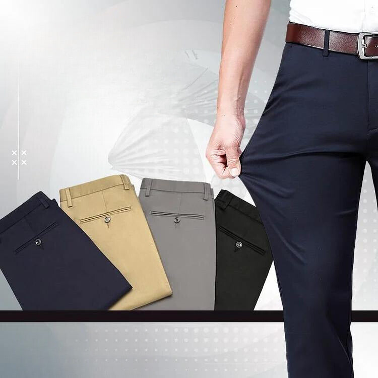 Lisslune | Comfort Stretch Classic Men's Pants Stylish and Flexible