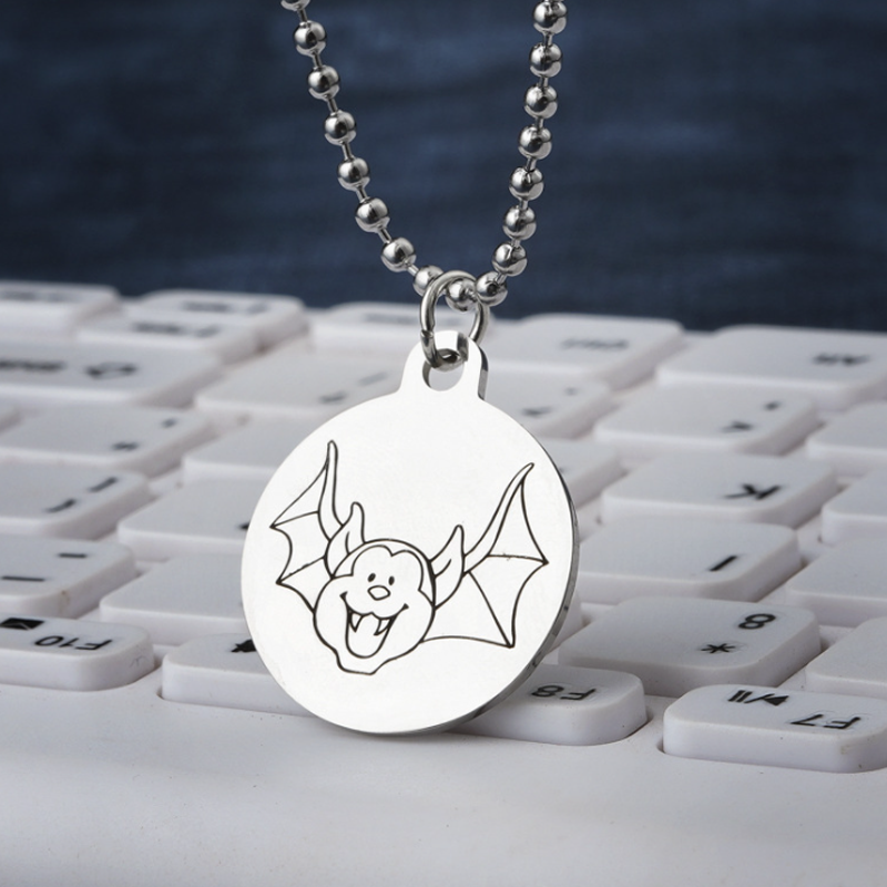 Lisslune | Halloween Theme Stainless Steel Necklace