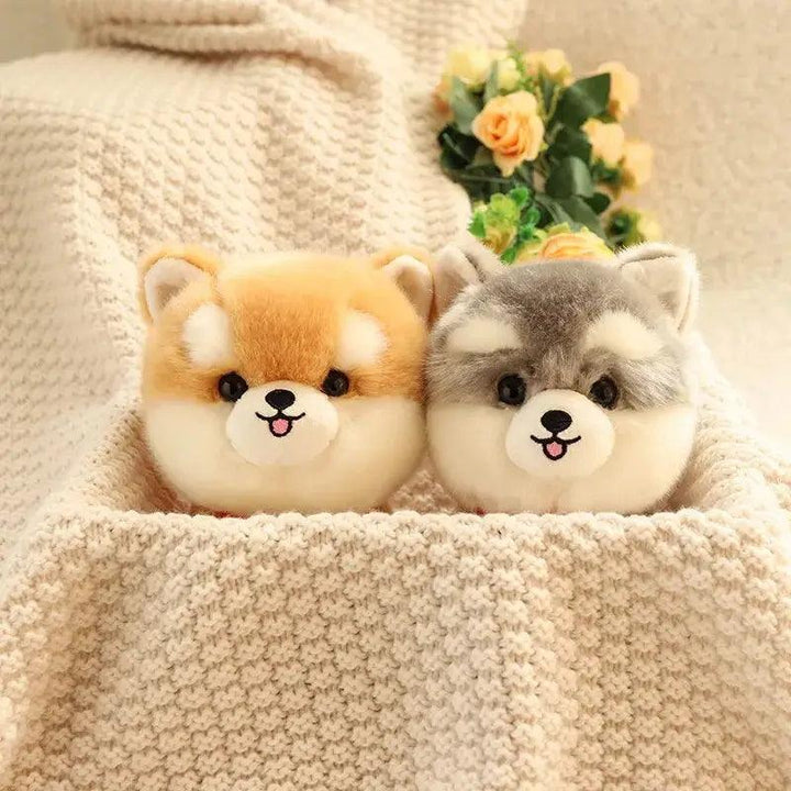 Lisslune | Charming Kawaii Chow-Pom-Corgi Mix Plush Pet Doll