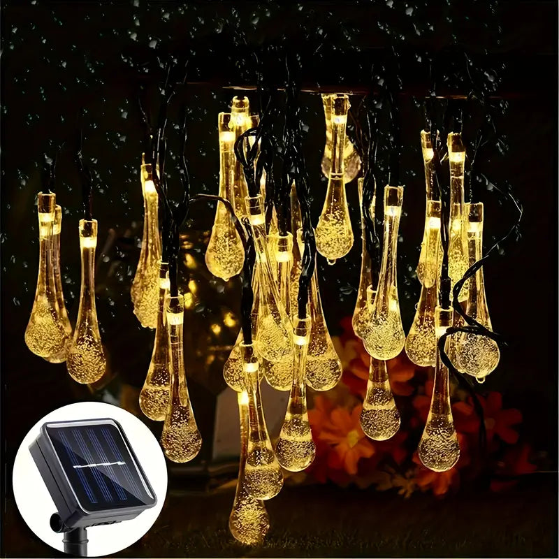 Lisslune | Solar flower light chain for the garden
